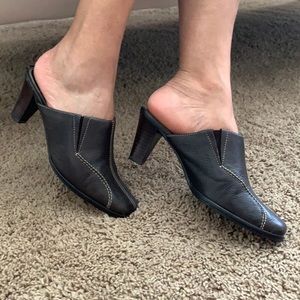 Liz Claiborne open heel shoe